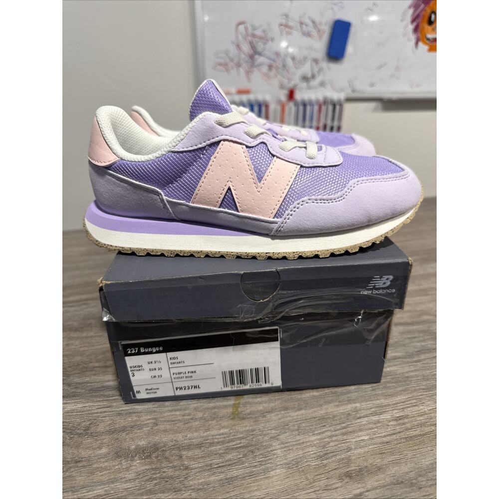 New Balance 237 Bungee Ph237hl Kids Size 3
